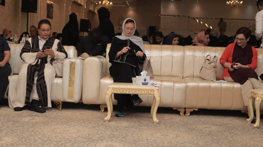 UNMHA Officer-in-Charge Mari Yamashita at the 8th Feminist Summit in Aden