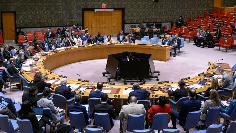 One of the meetings of the UN Security Council