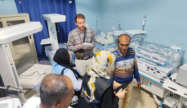UNMHA team conducts assessment on completed QIPs