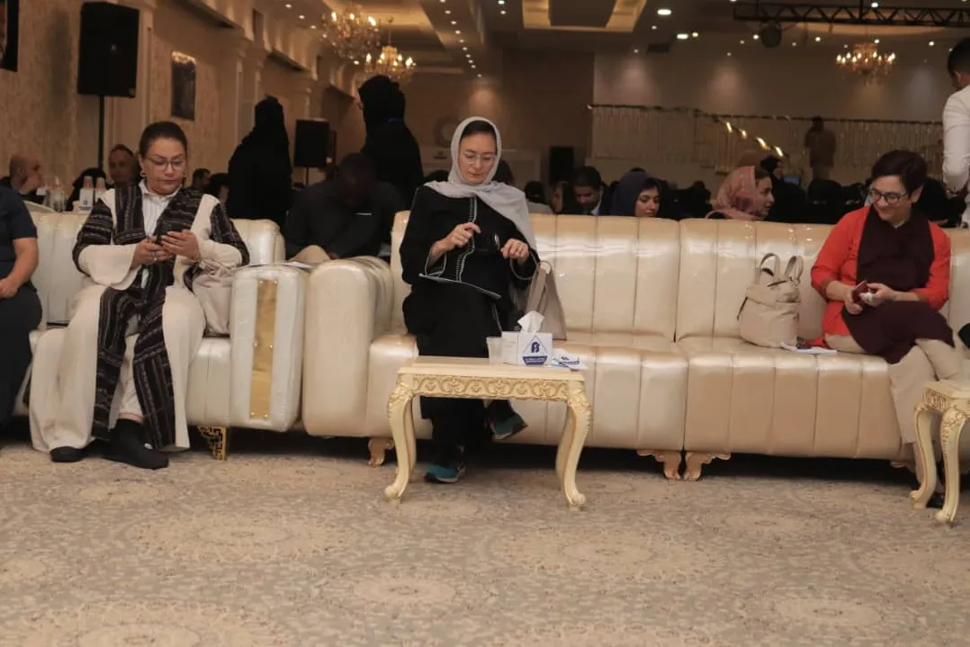 UNMHA Officer-in-Charge Mari Yamashita at the 8th Feminist Summit in Aden UNMHA Officer-in-Charge Mari Yamashita at the 8th Feminist Summit in Aden