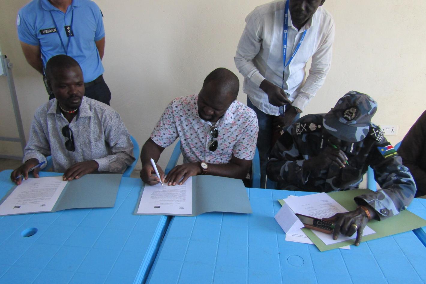 Handover police facility